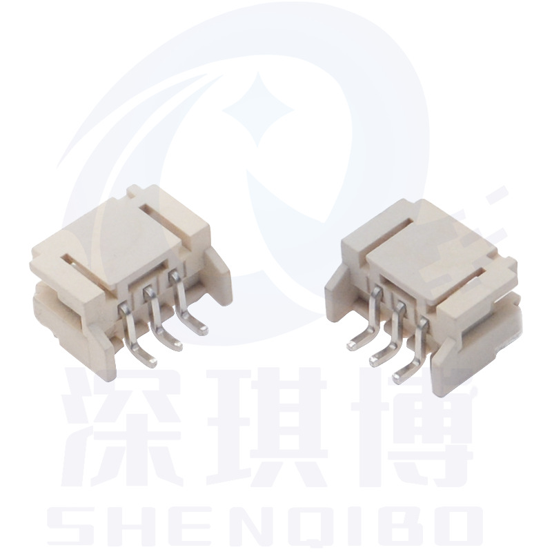优质PH2.0mm间距立/卧式贴片连接器 SMT耐高温LCP编带装2~10P
