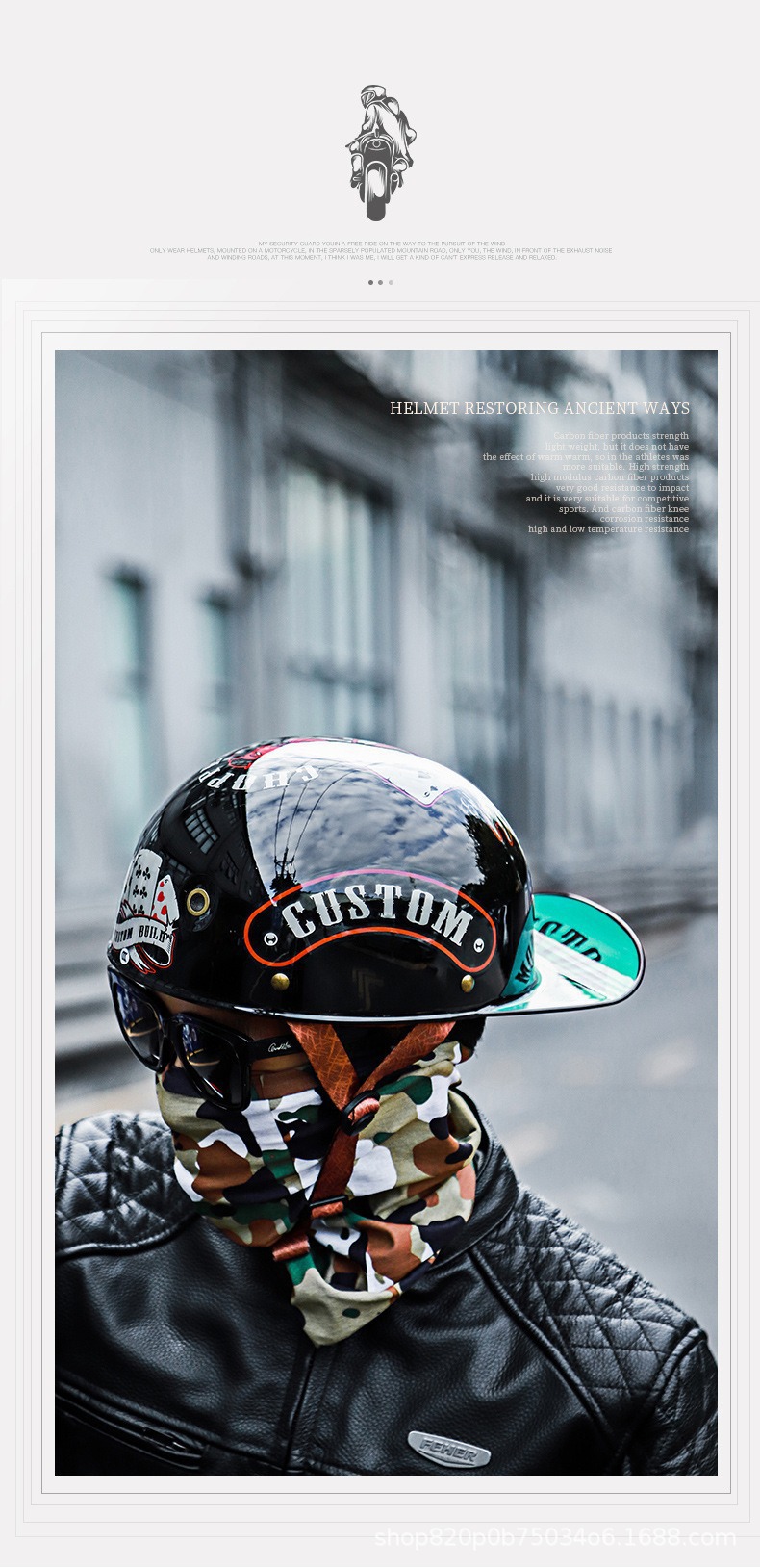 Motorcycle Helmets for Men and Women Cycling Bluetooth Autumn and Winter Safety Helmets Personalized Electric Cruise Motorcycle 3C Covered Full-Face Helmet