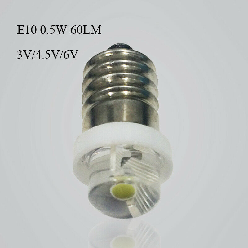 热销LED手电筒灯泡3V-6V多电压适用仪器仪表信号指示灯低耗耐用|undefined