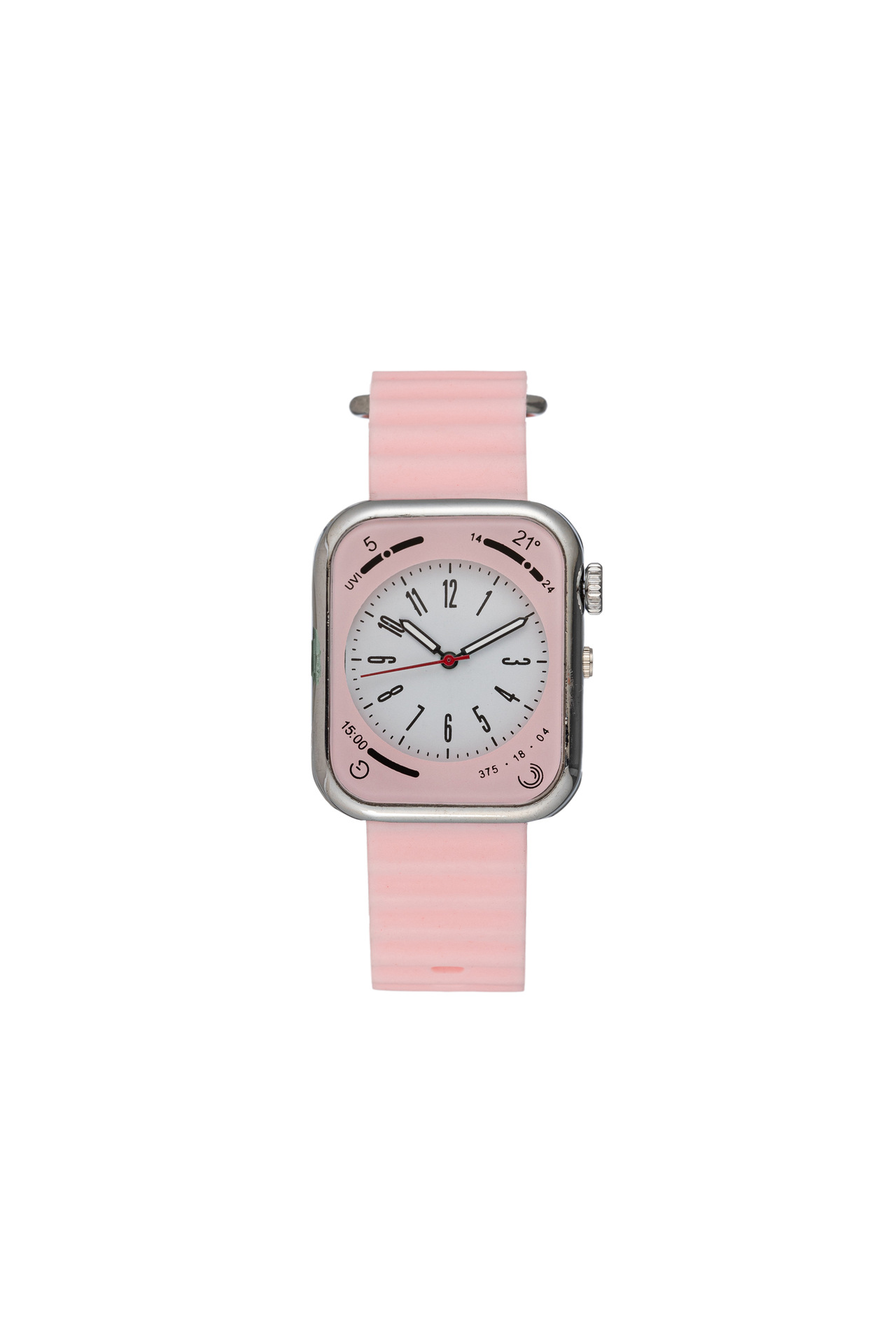 Orologio alla moda WATC con cinturino in silicone sportivo con cronometraggio funzionale al quarzo Multi S8_voghion.com