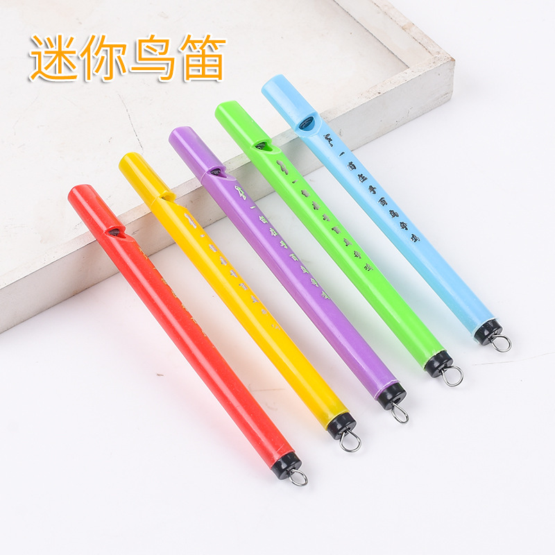 Hot sale mini bird flute plastic bird flute lark bird whistle bird flute Travel Bird flute toy