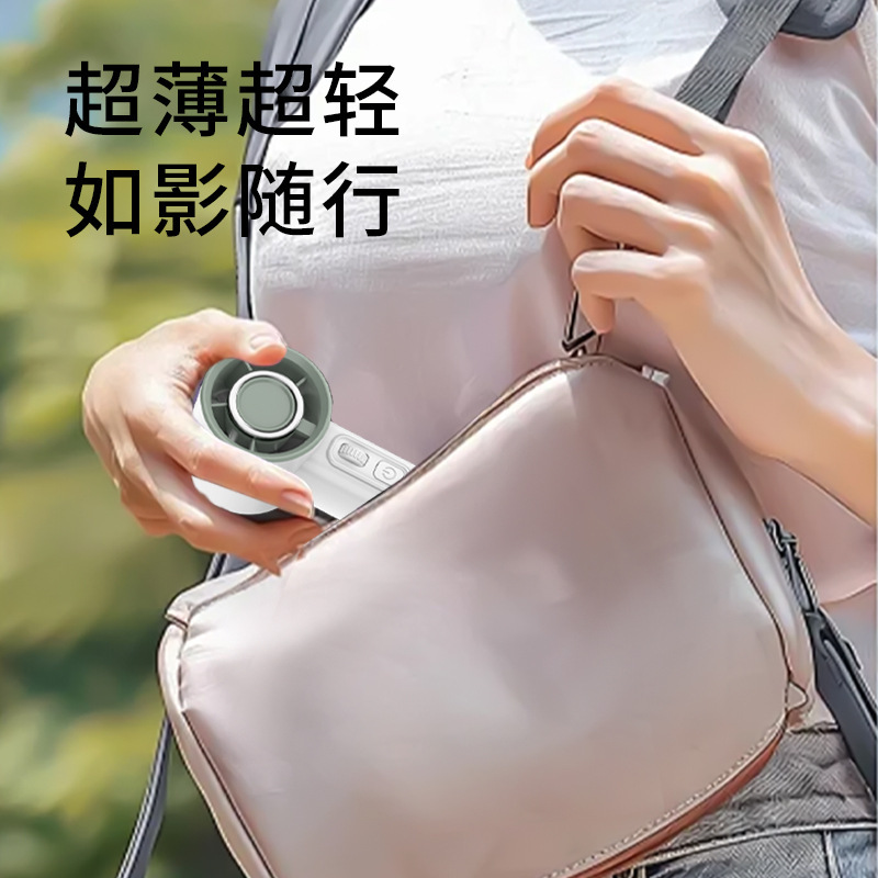 2025氷敷手持ち扇風機オフィス屋外ポータブルusbデジタル表示冷凍高速暴力タービン小扇風機|undefined