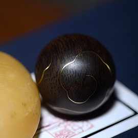 沉香手串沉水级老料白奇楠镶金祥云纹散珠单珠沉香木珠子佛珠饰品