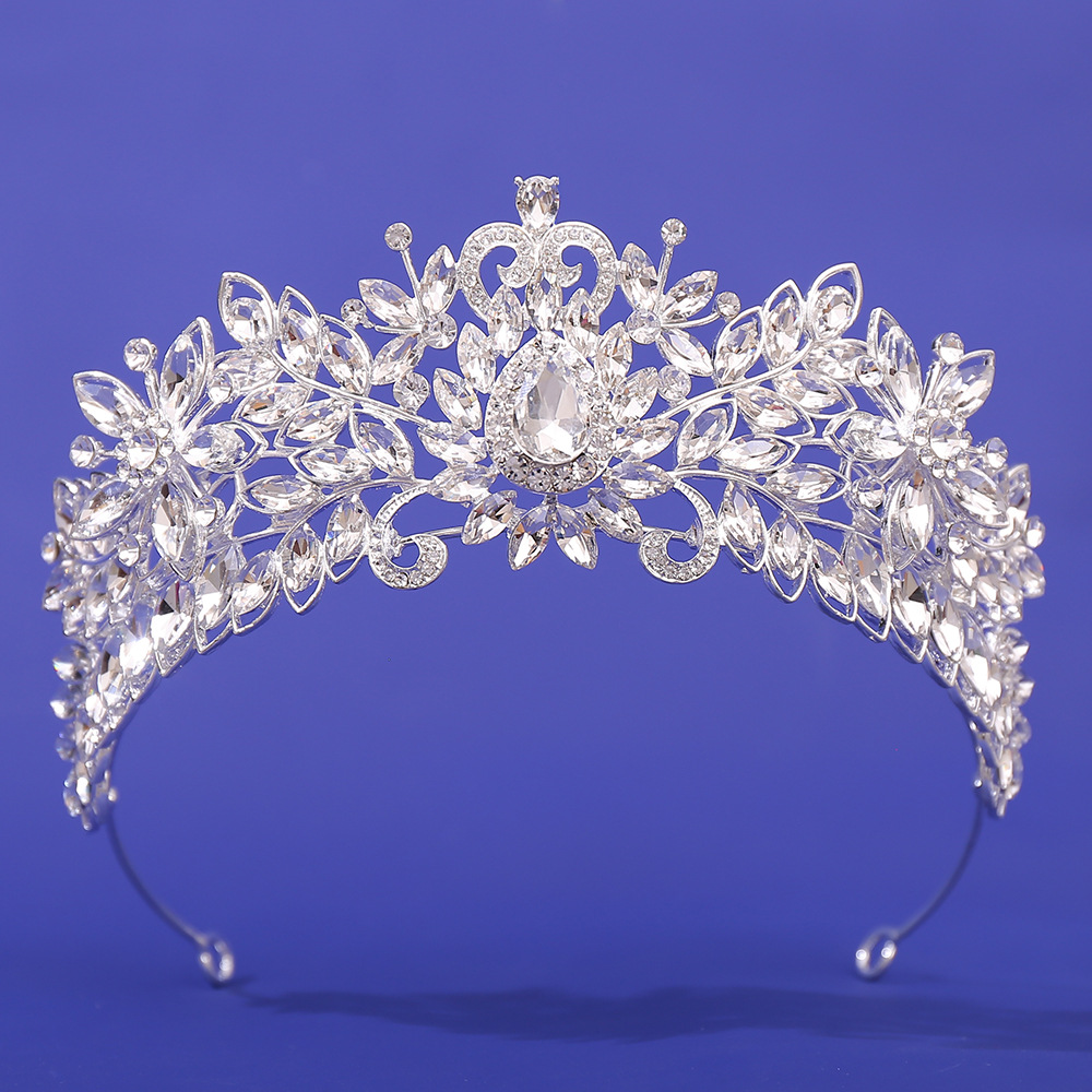 新娘珍珠水晶皇冠