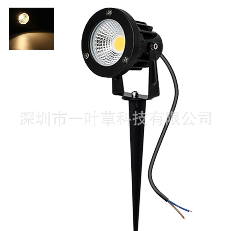 플랫 핀 10W 따뜻한 흰색 85-265V