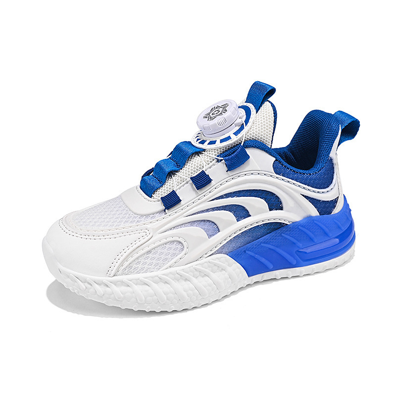 Zapatillas casuales de superficie casual para niñas zapatos ligeros para niños zapatillas de verano transpirables zapatos de malla de moda para niños hombres y mujeres Botón de deportes 20