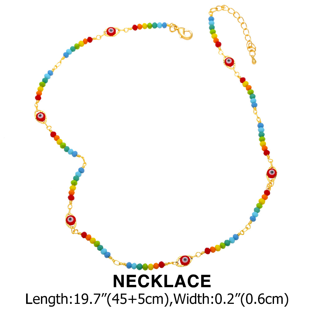 Fashion Eye Copper Plating Womenu0027S Bracelets Necklace 1 Piece