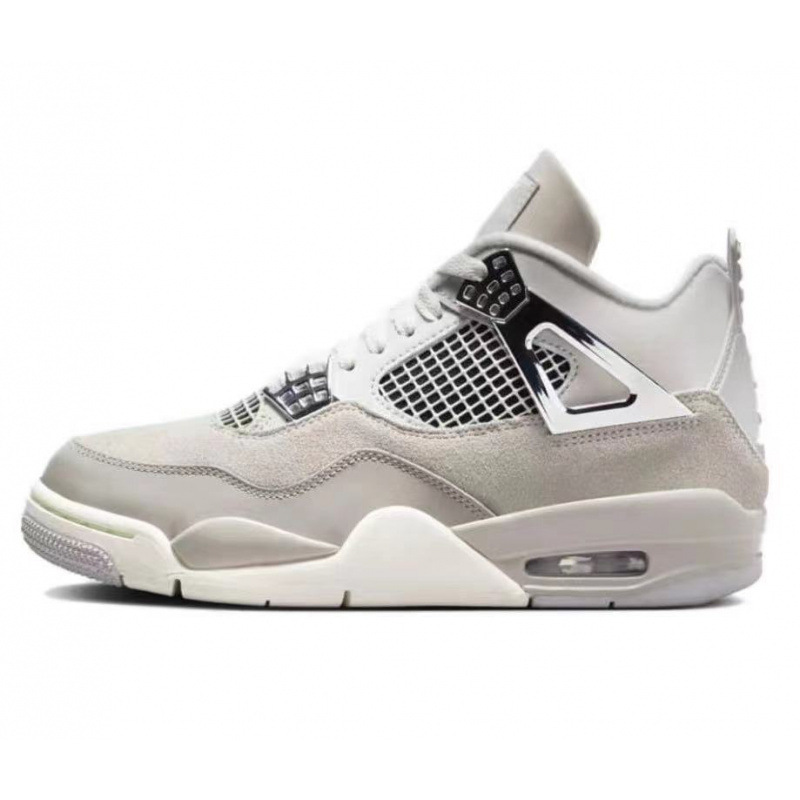 クロスボーダー AJ4 ホワイトセイルホワイトセメントパリエアクッションバスケットボールシューズジョー 4 滑り止め男性と女性の靴スポーツシューズ 36-46|undefined