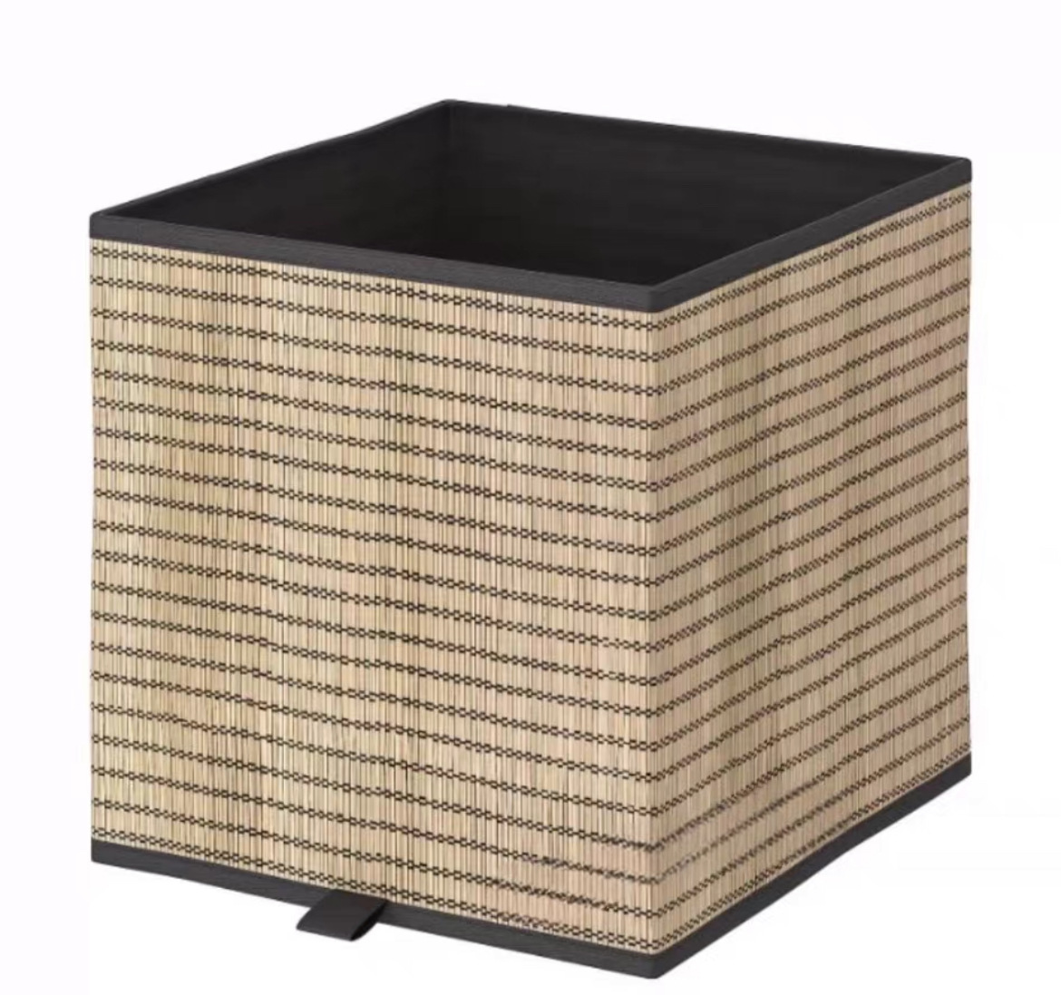 Cesta de almacenamiento de calabaza de agua tejida a mano imitación de vid, cesta de almacenamiento de algas plegable de gabinete de cuadrícula, cesta de almacenamiento