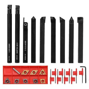 9Pcs 10mm Turning Tool Set