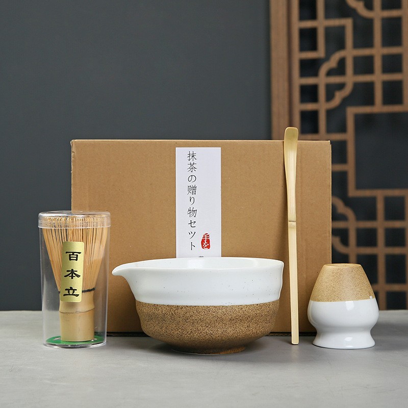 Cepillo de té de matcha de 100 centavos de matcha