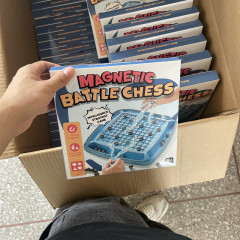 跨境踩雷磁力感應棋兒童益智磁鐵雙人對戰親子互動桌面遊戲