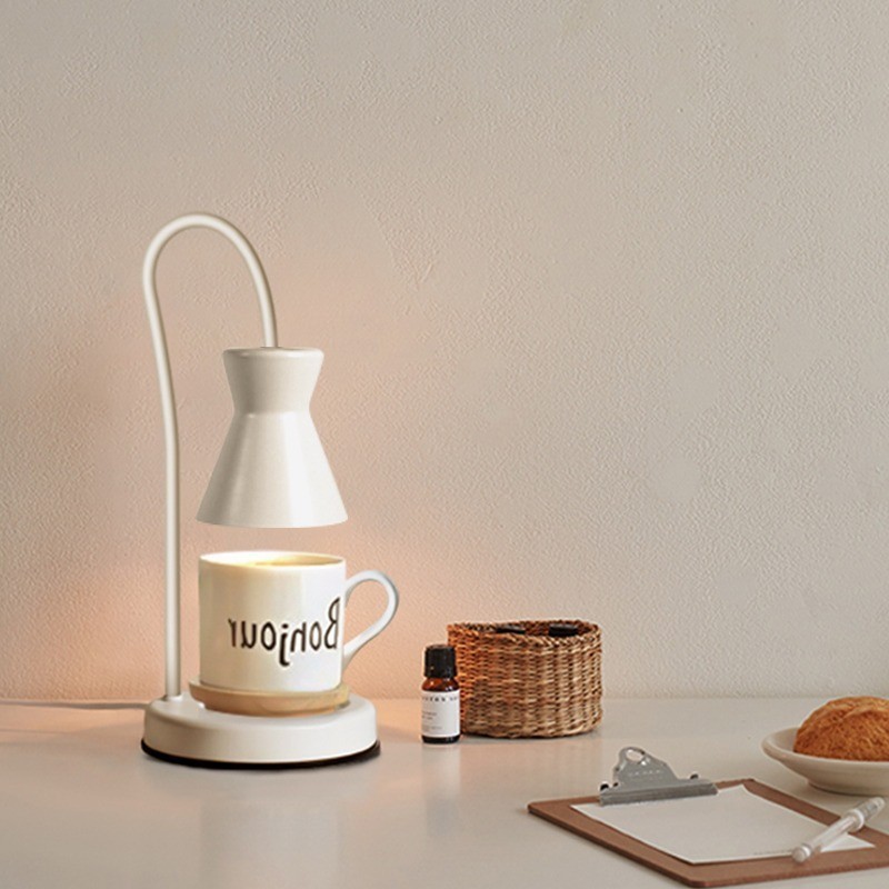 Lámpara de fusión de cera de elevación americana simple lámpara de noche dormitorio oscurecimiento vela calentador Amazon Venta caliente vela lámpara de fusión