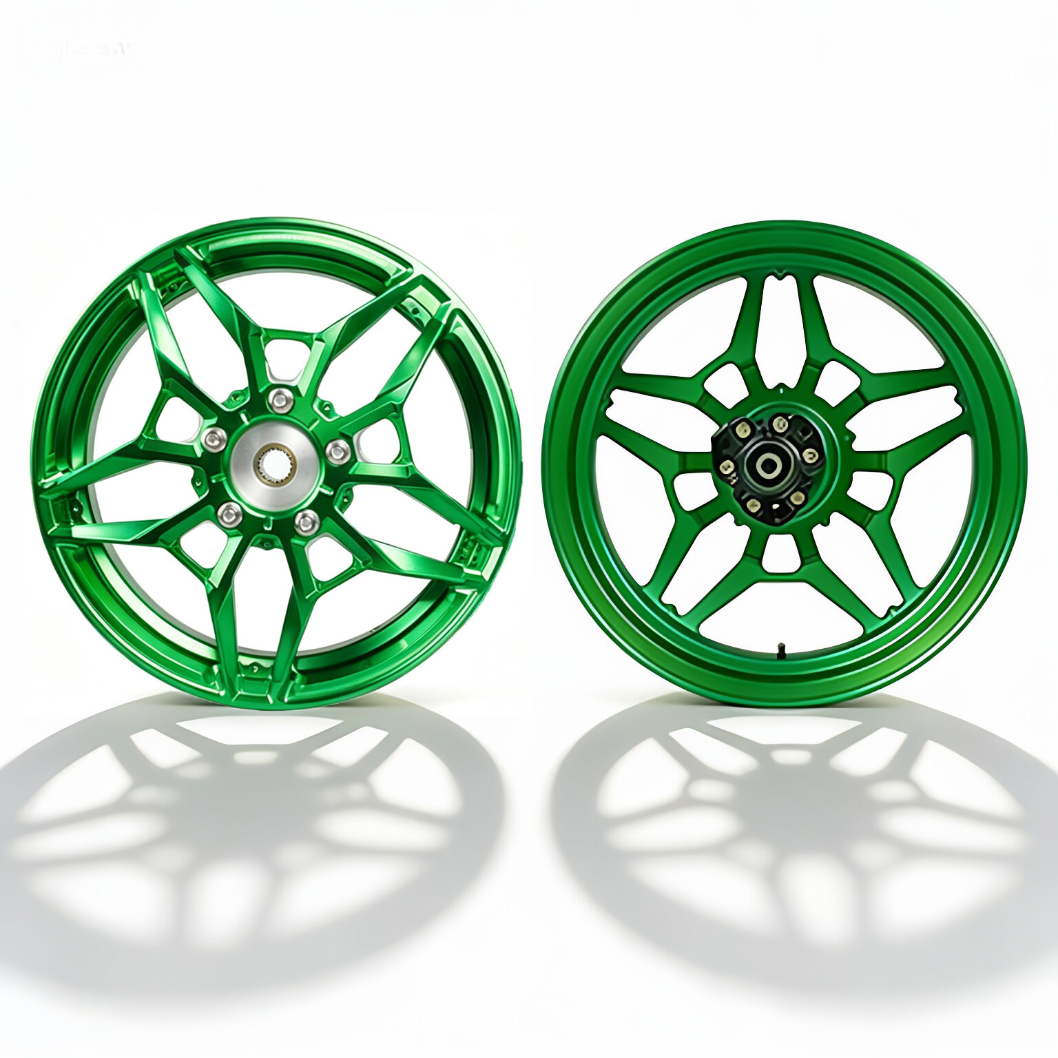 Suitable for Filano Motorcycles 12inch Thickened Cnc Aluminum Alloy Modified Front and Rear Wheel Hub Assembly Rim Accessories