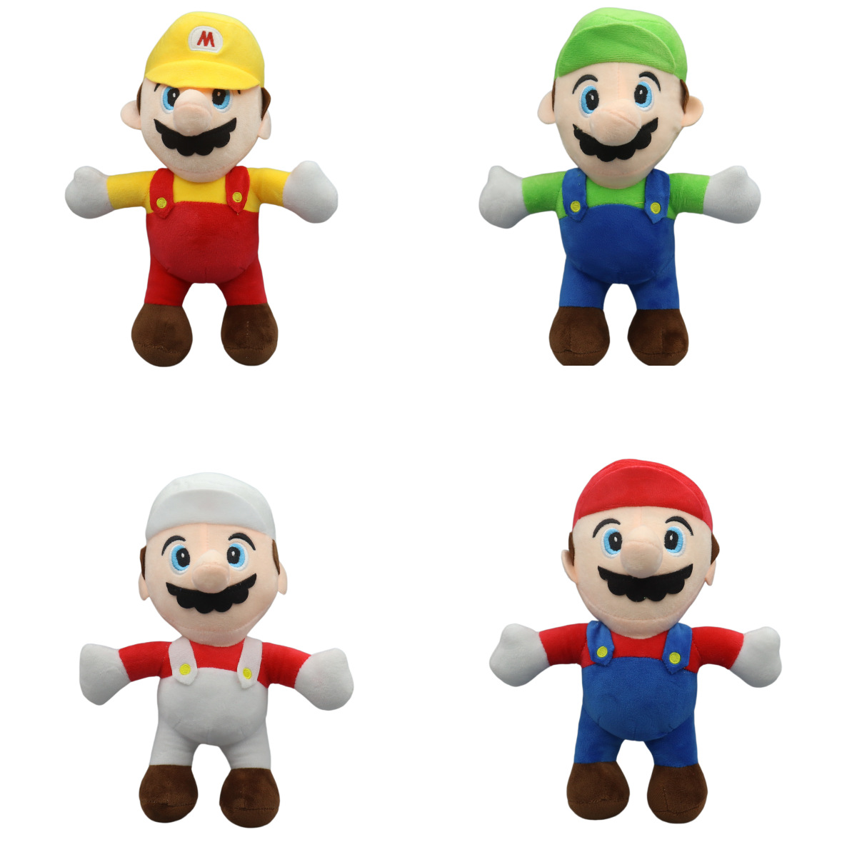 Cross-border best-selling Super Mario cartoon plush toy, Mario doll, Mario game and anime merchandise
