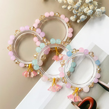 新中式铃兰花手链女生小众百搭简约轻奢仙气闺蜜学生手串饰品批发