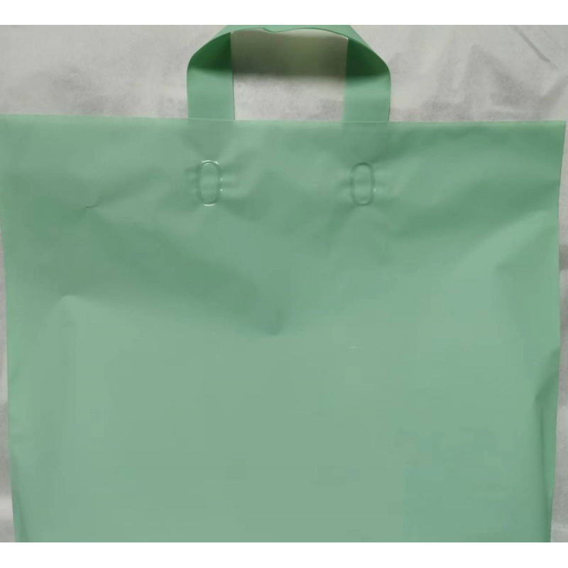 新色加厚磨砂外卖包购物包装塑料手提袋袋子服装店衣服家用 商用