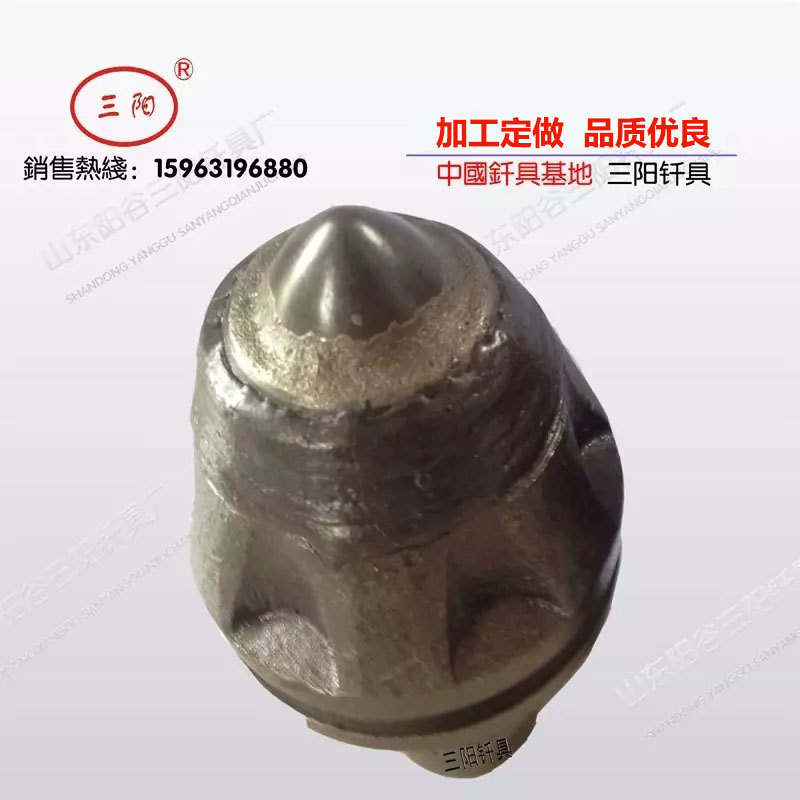 硬岩石 鹅卵石用大合金旋挖齿 合金条截齿