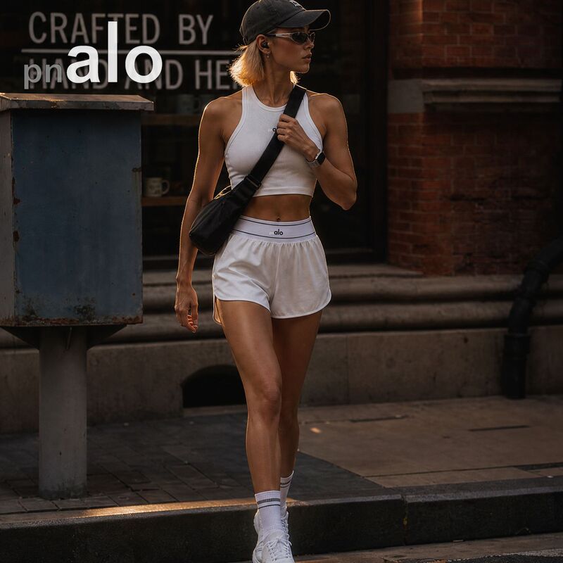 Alonalo Yoga Set: Kendall Racerback Tank Top and Match Point Loose Fit Functional Sports Shorts Alonalo Yoga Set: Kendall Racerback Tank Top and Match Point Loose Fit Functional Sports Shorts