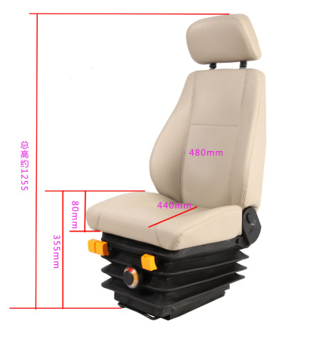 Grúa grúa equipo de elevación asiento minería excavadora amortiguación mecánica asiento automóvil aviación asiento modificación