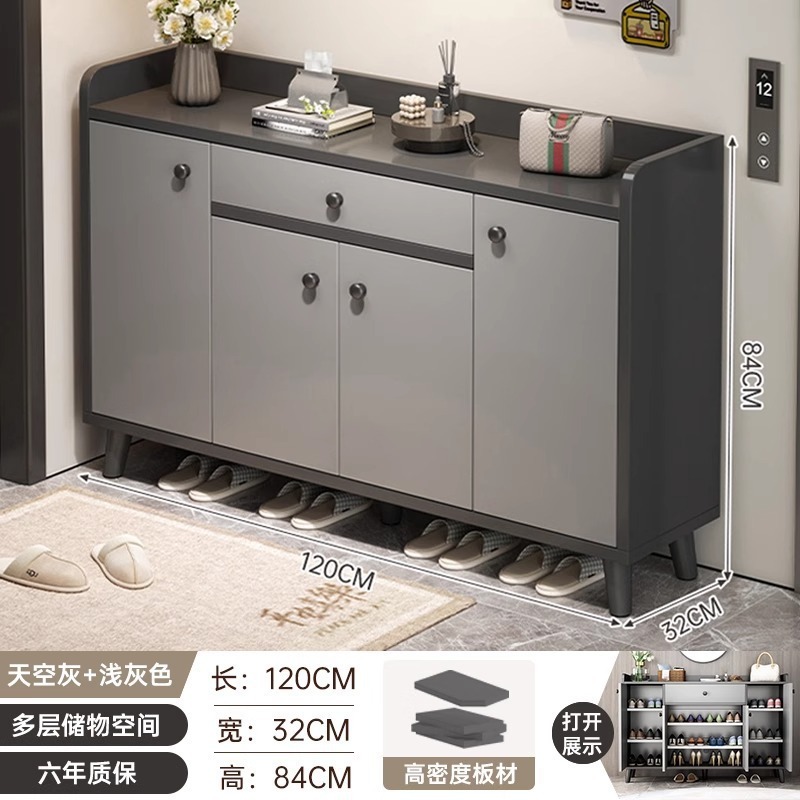 门外走廊鞋柜家用门口入户室内玄关储物柜新款2025爆款电梯外鞋架|undefined