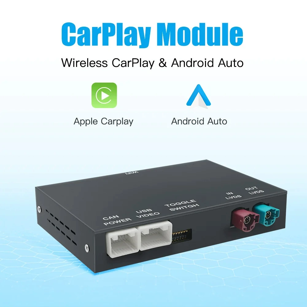 Подходит для BMW беспроводной CarPlay Android Auto декодер систем NBT и CIC