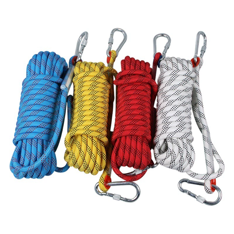 Альпинистская веревка, пожарно-спасательная веревка для скоростного спуска, веревка для альпинистского рюкзака, паракорд, завязанная веревка, веревка для альпинизма с несколькими спецификациями