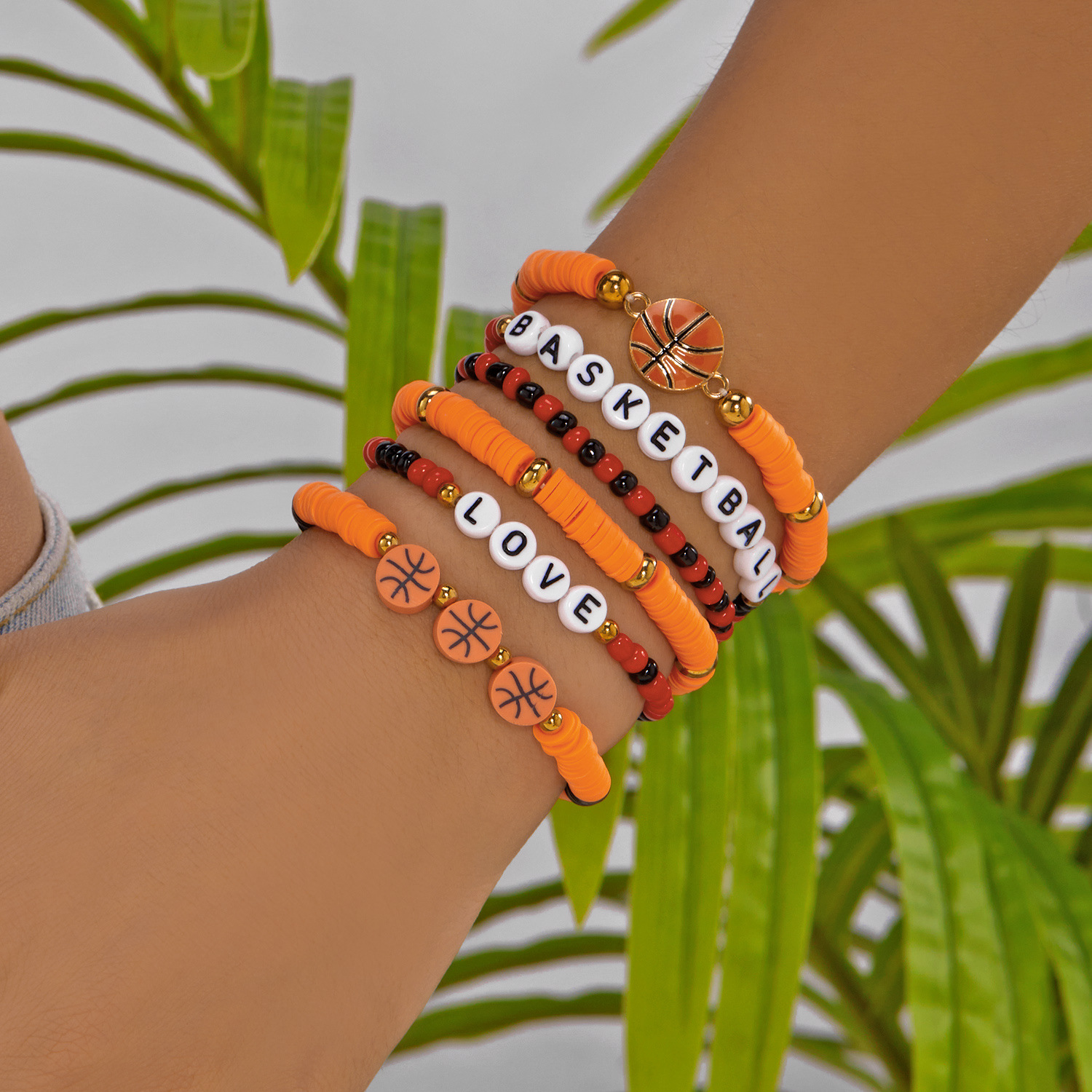 Basketball bracelet, set