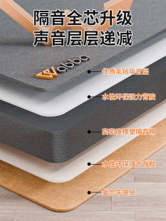 ☥ Soundproofing Cotton, Sound-Absorbing Cotton, Soundproofing Bedroom Silencer Board, Self-Adhesive Door Sticker, Wall Room Material, Silent
