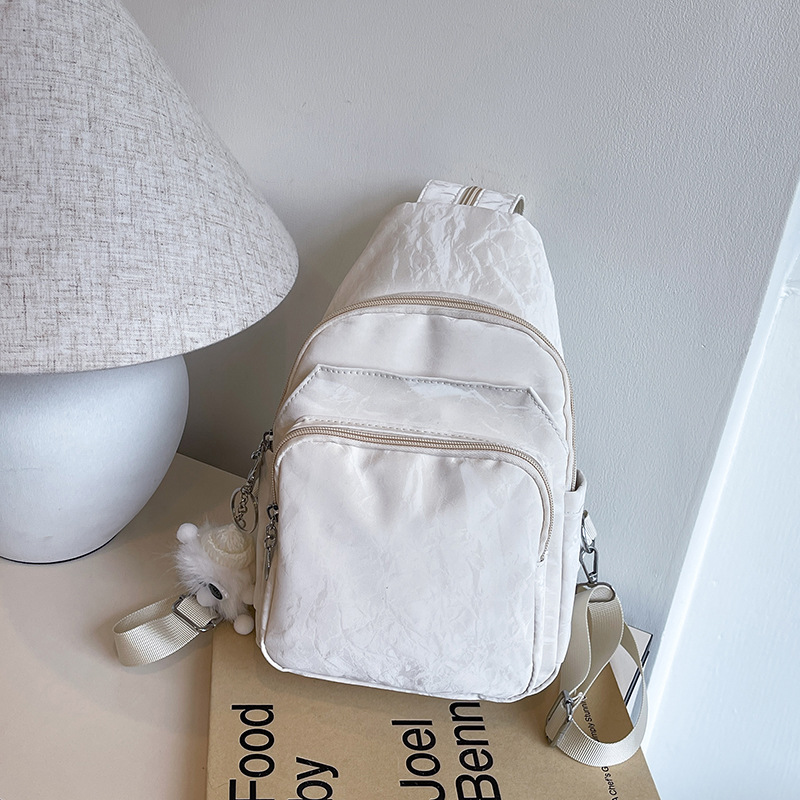 2024 nueva moda multifuncional multifuncional mochila casual pequeña para mujeres tres bolsas de pecho ligeras bolsas de hombro multicapa