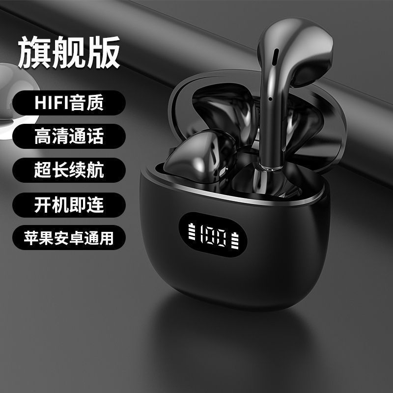 Transfronterizo X83 auriculares Bluetooth inalámbricos en el oído para niños y niñas corriendo deportes de larga duración con reducción de ruido neutro