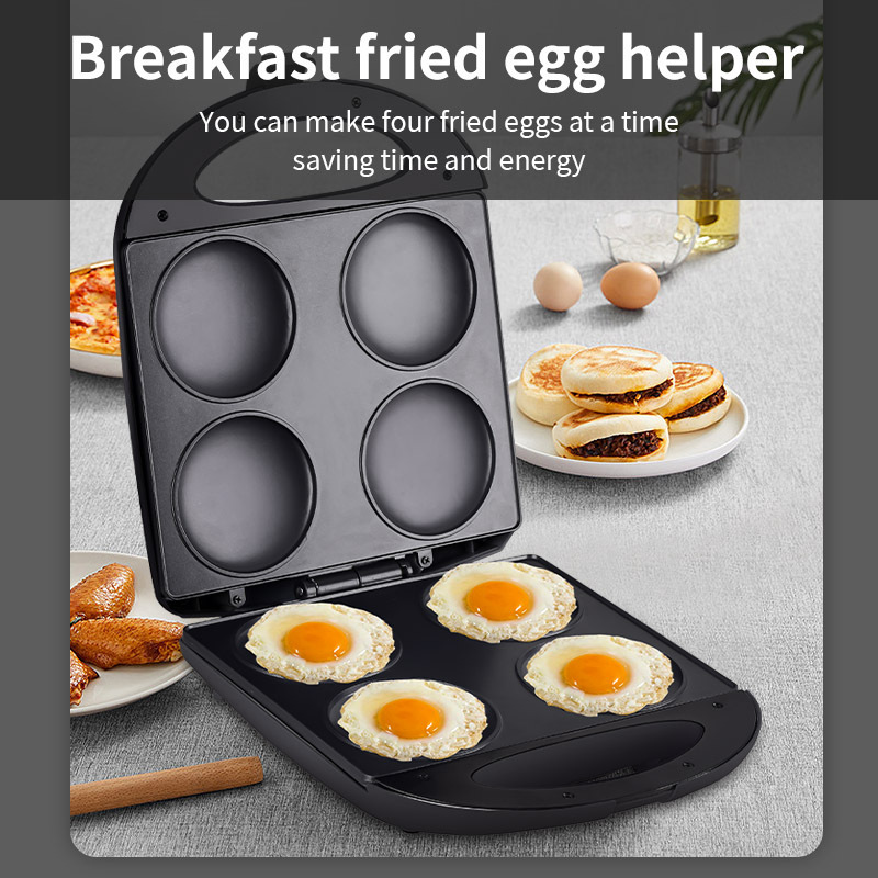 Cross-Border European Standard Maker Multifunctional Egg And Corn Pancake Arepas Make Breakfast Machine 1400W_voghion.com