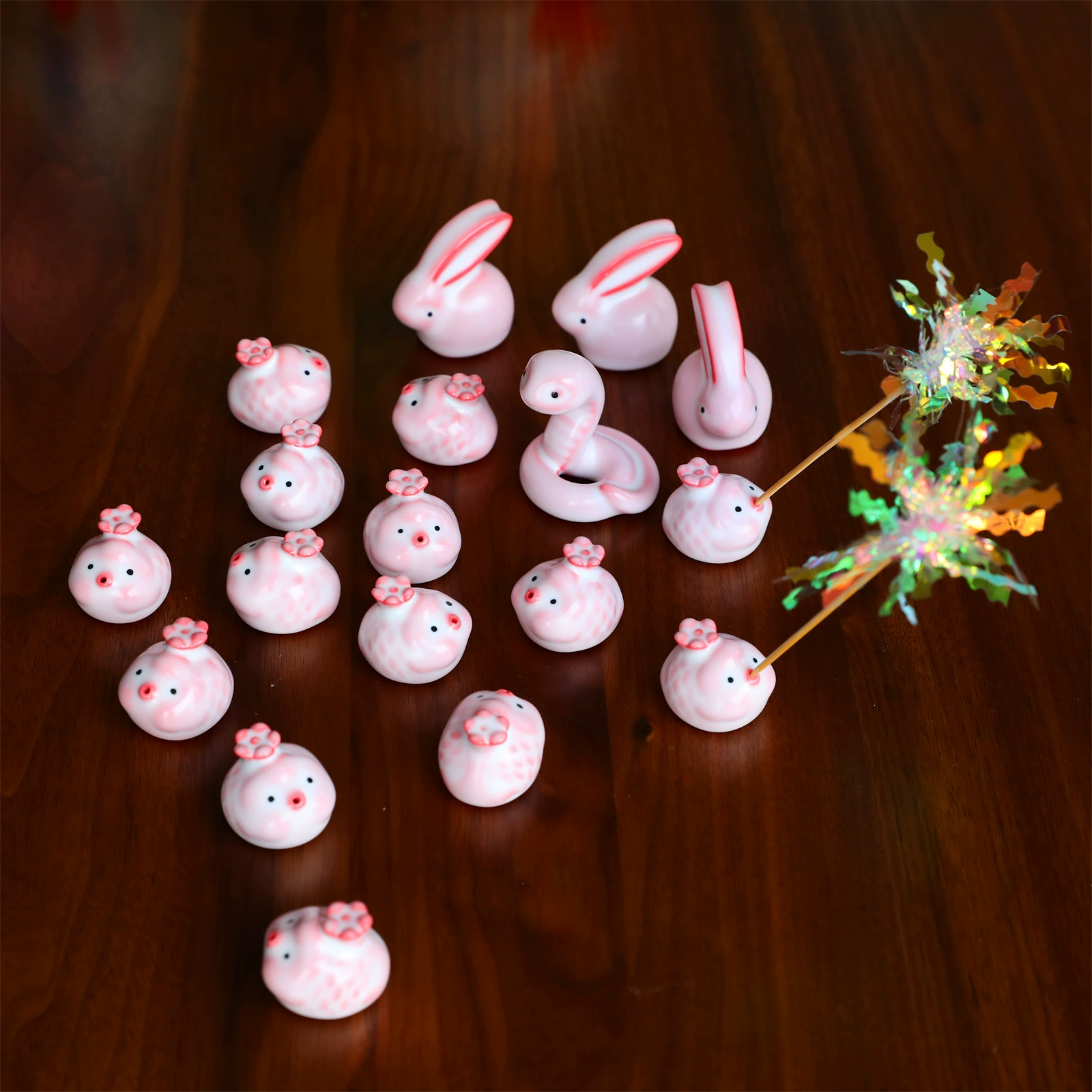 Ceramic Bubble Fish Tea Pet Tea Cup Combination Bubble Fat Fish with Large Household Master Cup Special Tea Cup