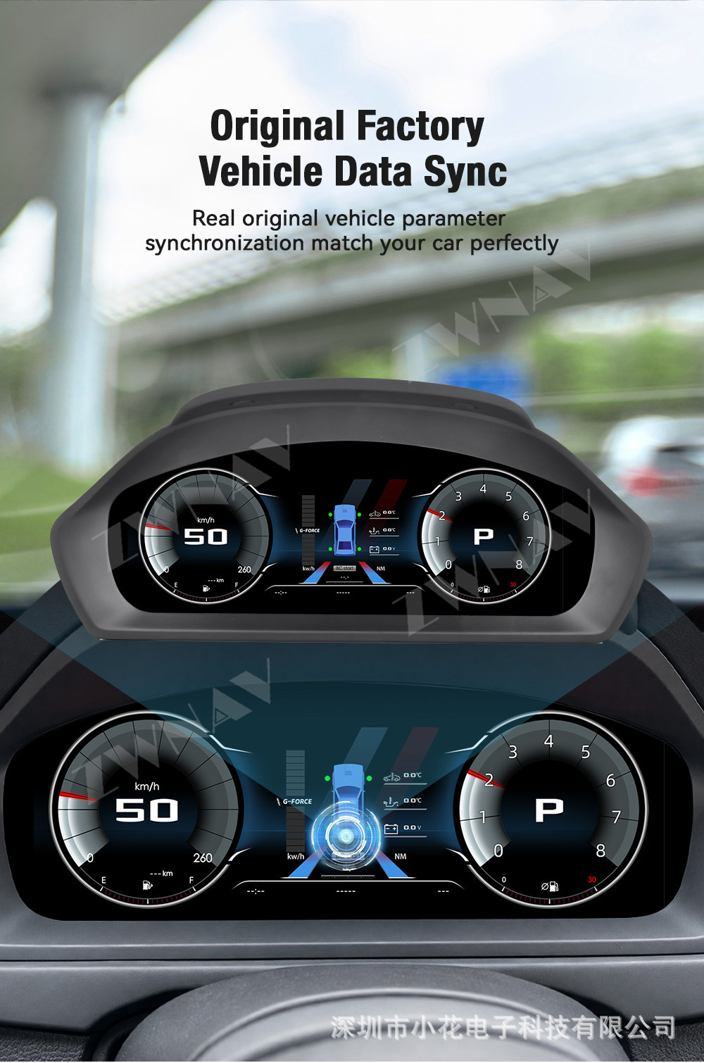 Suitable for BMW 3 Series models 13-17 F30/F31/F34/F35/F32/F33/F36/F80 with full LCD instrument panel