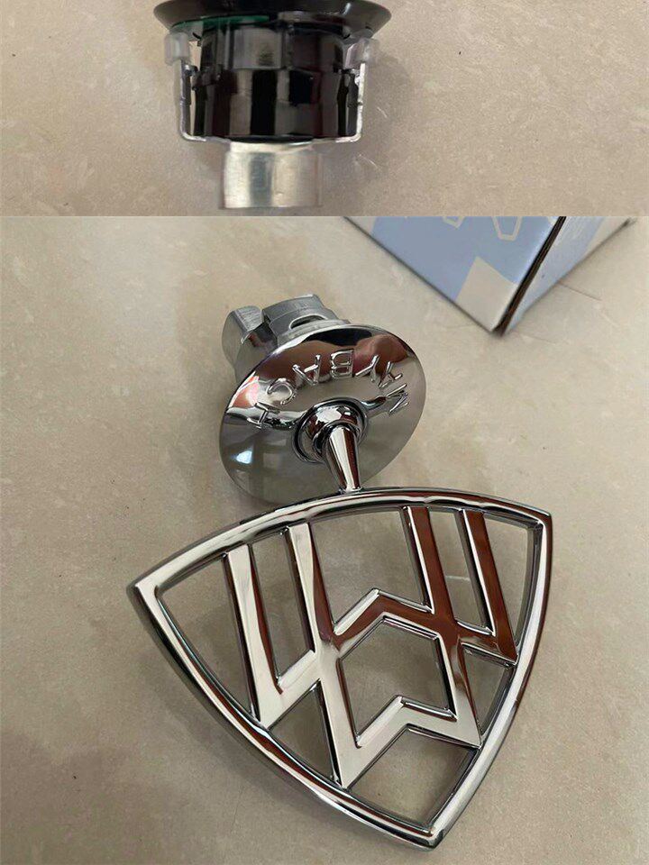 Maybach car emblem, S450 emblem, S560 emblem, S600 emblem, S-Class modification. Original Maybach parts