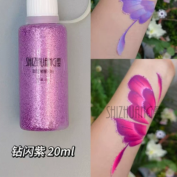 Diamond flash purple