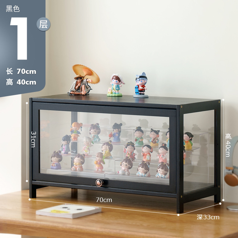 手作りディスプレイキャビネット模造ガラス透明防塵ディスプレイキャビネットレゴおもちゃアクリルディスプレイキャビネットスモークキャビネット化粧品|undefined