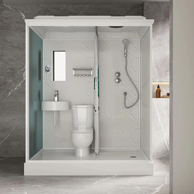 Acrylic integrated integrated bathroom shower room dry and wet separation Acrylic integrated integrated bathroom shower room dry and wet separation