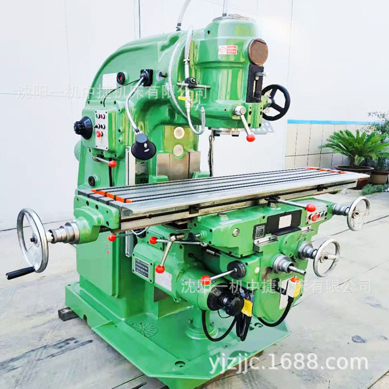 沈阳一机立式铣床X5040 重切削5032万能升降台铣床X53K可选配数显