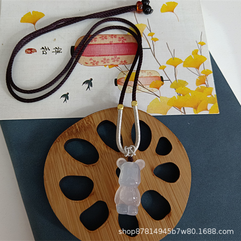 깊은 커피 로프로 폭력 곰 (29*15mm)