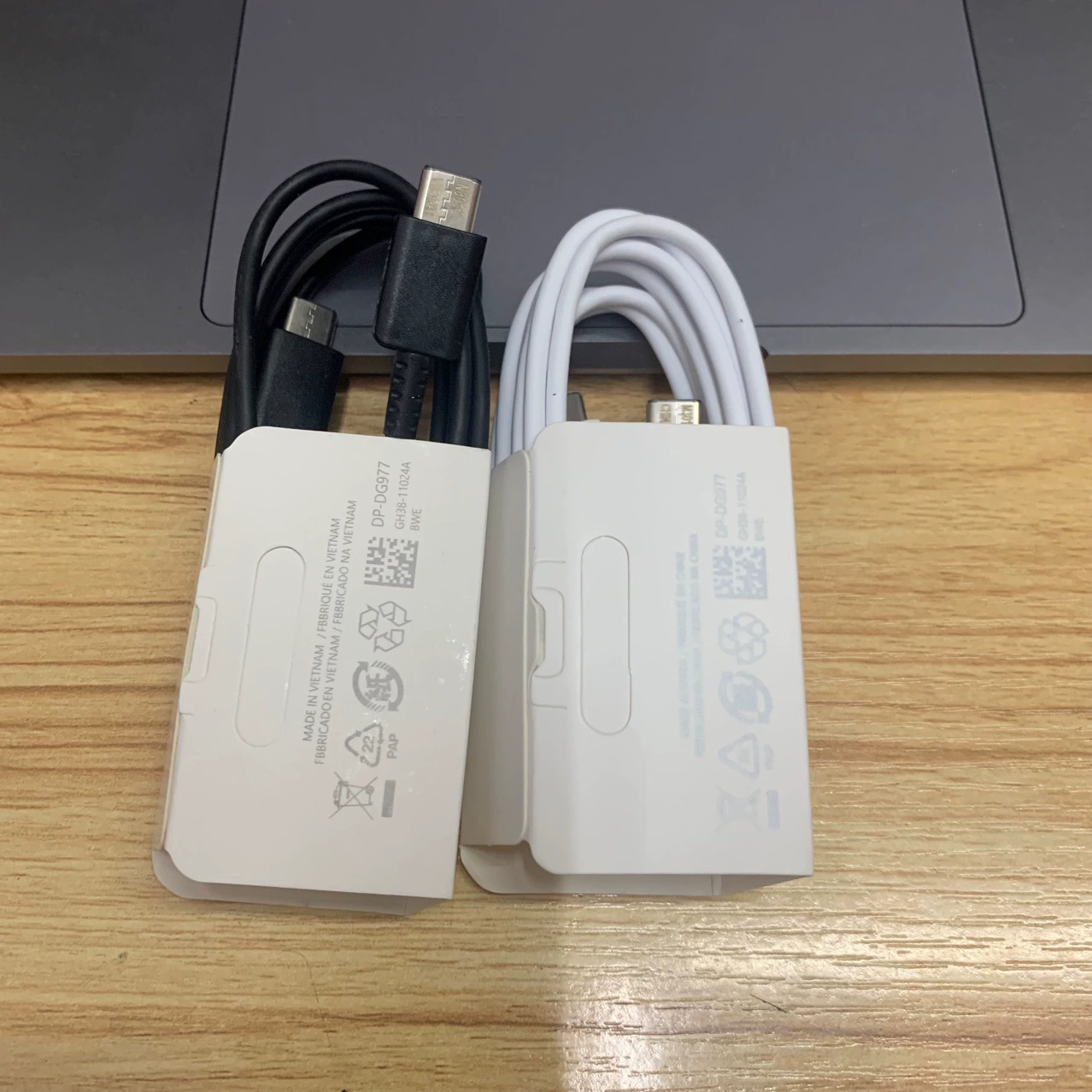Быстрая зарядка (совместимо с Samsung) 15W PD, USB-C, разъем США/Европа, кабель