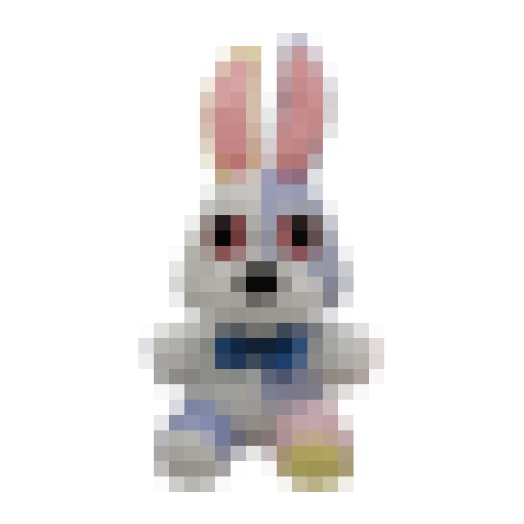 White rabbit / 18cm