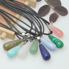 10x25mm��Ȼʯ��ȸʯˮ���Π��ɫ���ӿ۵��� DIY�Ʒ������l