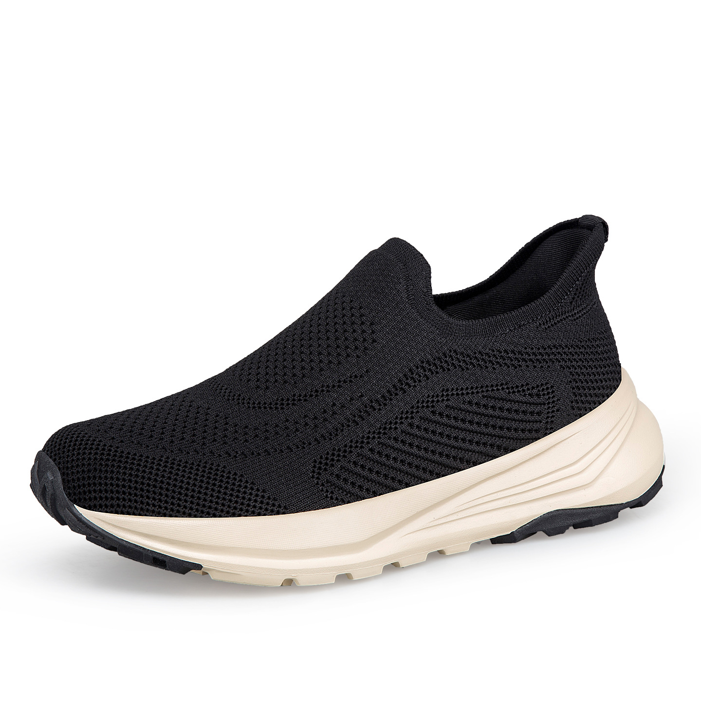 High-quality Cross-border Slip-on Casual Shoes For Men, No Lacing Required, Lightweight, Cushioned, Comfortable Walking_vogvips.com