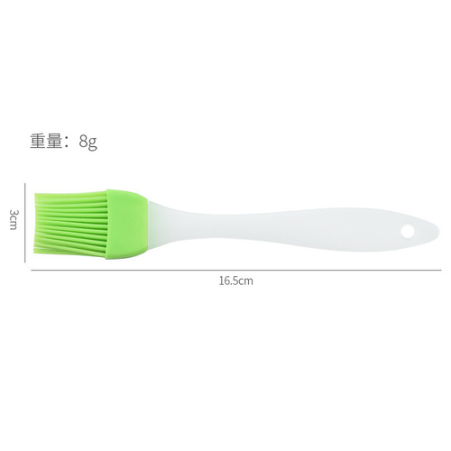 Oil brush kitchen pancake silicone brush baking tool small brush household high temperature resistant oil brush non-shedding barbecue brush
