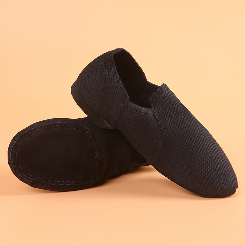 Zapatos de baile de jazz bajos modernos zapatos de práctica de cuerpo interior y exterior zapatos de baile de suela de goma Ballet étnico zapatos de baile clásico