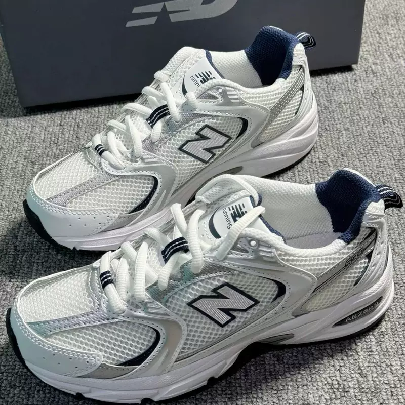 รองเท้า Putian ส่งข้ามประเทศ รองเท้าผ้าใบแท้ดั้งเดิม Nb530 สำหรับผู้ชายและผู้หญิง รองเท้าวิ่ง อเนกประสงค์ แฟชั่น เพิ่มความสูง รองเท้าคุณพ่อ ยอดนิยม 1