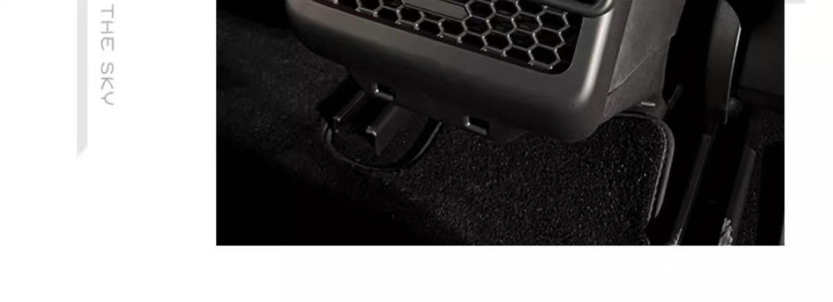 Suitable for Tesla's New Model Y/3 Rear Air Vent Full-Cover Protective Cover Carbon Fiber Modification