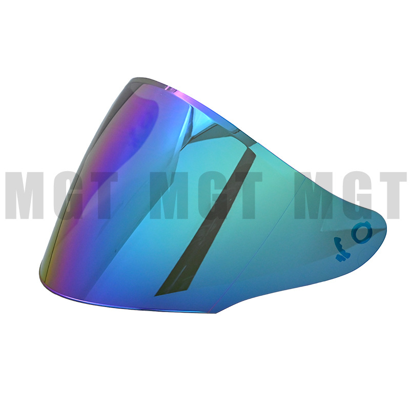 Casco de la motocicleta Four Seasons lente universal medio casco lente al por mayor adecuado para KYT GP NFJ