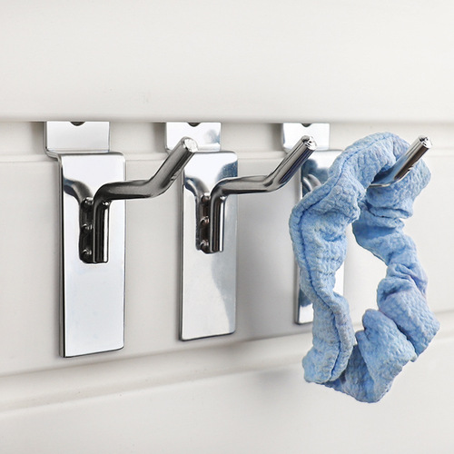Factory direct sales single line trough plate hook supermarket shelf display hardware hook jewelry accessories metal hook